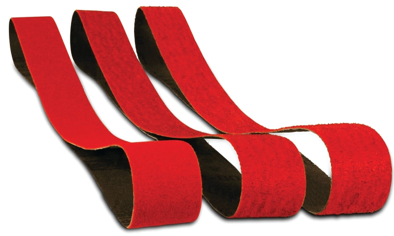 Diablo DCB130VGPS03G Sanding Belt Assorted Pack, 1 in W, 30 in L, 50, 80, 120 Grit, Coarse, Fine, Medium