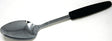 Chef Craft Select Series 12930 Basting Spoon, 12 in OAL, Stainless Steel, Black/Chrome