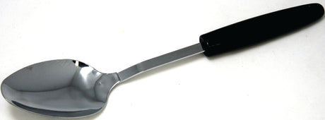 Chef Craft Select Series 12930 Basting Spoon, 12 in OAL, Stainless Steel, Black/Chrome