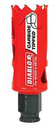 Diablo DHS1125CT GP Hole Saw, 1-1/8 in Dia, 2-3/8 in D Cutting, 3/8 in Arbor, Carbide Cutting Edge