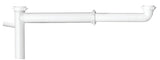 Plumb Pak PP919W End Waste Outlet, 1-1/2 in, Slip-Joint, Plastic, White