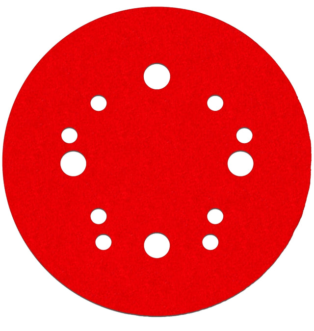Diablo DCD050040H15G Sanding Disc, 5 in Dia, 40 Grit, Ultra Coarse, Ceramic Abrasive, 12-Hole