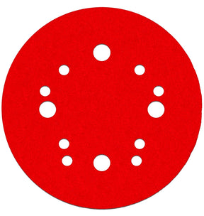 Diablo DCD050320H15G Sanding Disc, 5 in Dia, 320 Grit, Super Fine, Ceramic Abrasive, 12-Hole