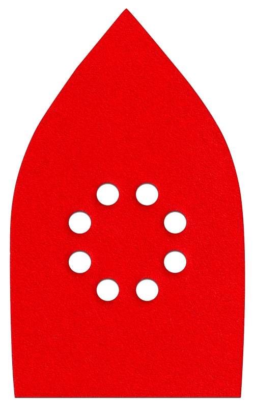 Diablo DCTDET120H05G Sanding Sheet, 6-3/4 in W, 4-3/16 in L, 120 Grit, Fine, Aluminum Oxide Abrasive, Resin Backing