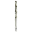 Diablo DHS4BITCB Hole Saw Pilot Bit, 1/4 in Shank, 4 in L Bit, Hex Shank