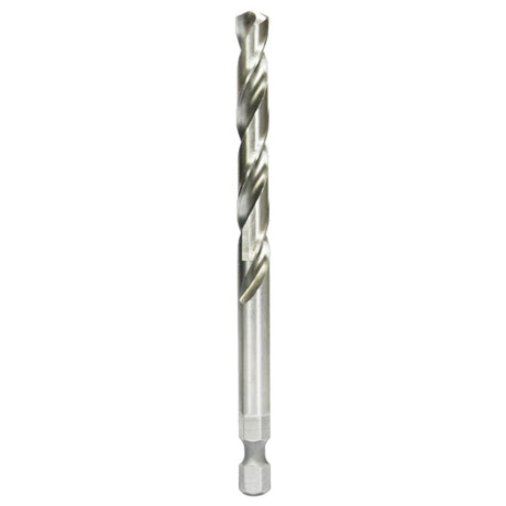 Diablo DHS4BITCB Hole Saw Pilot Bit, 1/4 in Shank, 4 in L Bit, Hex Shank