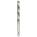 Diablo DHS4BITCB Hole Saw Pilot Bit, 1/4 in Shank, 4 in L Bit, Hex Shank