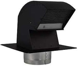 Imperial R2 Series VT0568-A Roof Vent Cap, Steel, Black, Galvanized