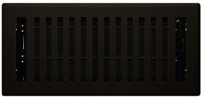 Imperial RG3434 Floor Register, 10 in W Duct Opening, 4 in H Duct Opening, Polystyrene, Bronze Age