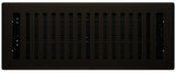Imperial RG3435 Floor Register, 12 in W Duct Opening, 4 in H Duct Opening, Polystyrene, Bronze Age
