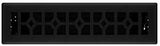 Register Floor,  BLKI 2.25X12IN