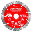 Diablo DMADST0700 Series Saw Blade, Turbo Cut-Off Disc Blade, 7 in Dia, Segmented Rim, 1/PK