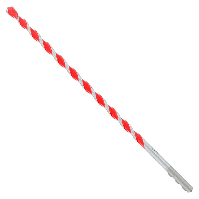 Diablo SPEEDemon DMARG1110 Hammer Drill Bit, 5/16 in Dia, 10 in OAL, Red Granite, Optimized Flute, Hex Shank