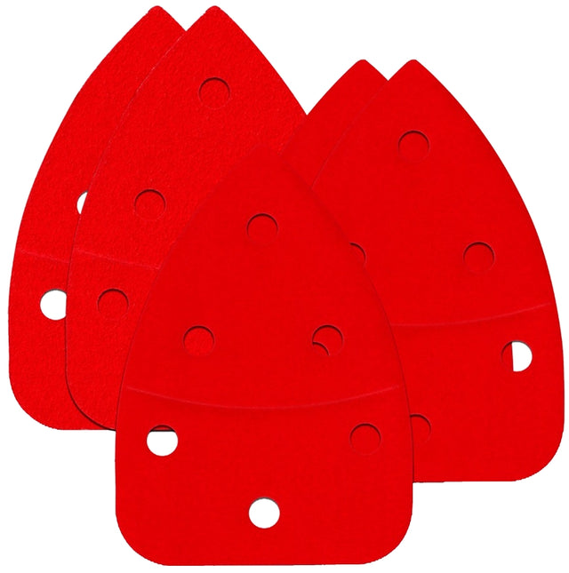 Diablo DCTMOUASTH05G Sanding Sheet Assorted Pack, 3-7/8 in W, 5-1/2 in L, 80, 120, 220 Grit, Coarse, Fine, Ultra Fine