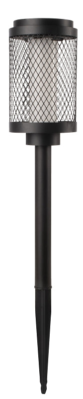 Boston Harbor 27098 Solar Pathway Light, Nickel-Metal Hydride Battery, AA Battery, 12-Lamp, LED Lamp, Black, Pack of 12