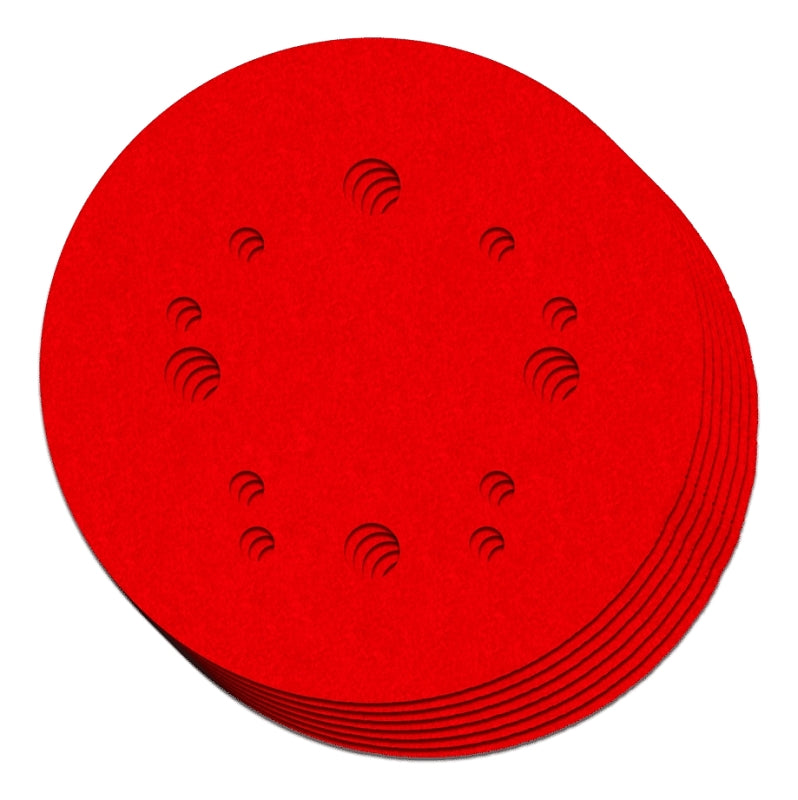 Diablo DCD050ASTH15G Sanding Disc Pack, 5 in Dia, 60, 80, 100, 120, 220 Grit, Coarse, Medium, Ultra Fine, PSA Backing