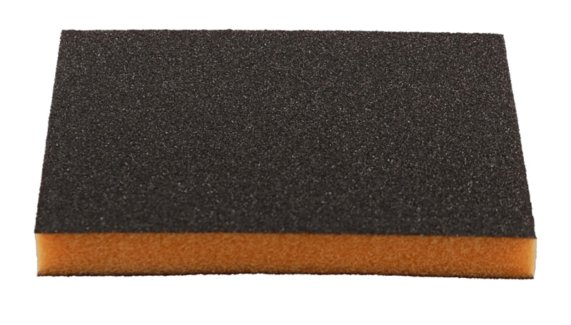Diablo ULTRAflex DFPFLEXMED02G Sanding Sponge, 7 in L, 4-4/5 in W, 60 Grit, Medium, Aluminum Oxide Abrasive