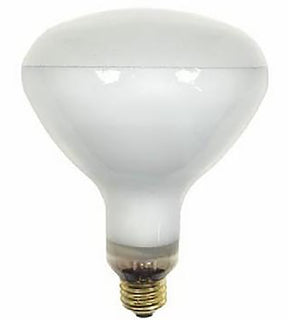 GE 48069 Heat Bulb, 125 W, R40 Lamp, E26 Medium Lamp Base, 1400 Lumens, 2500 K Color Temp, Warm White Light, Pack of 6