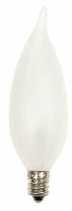 GE 66105 Chandelier Light Bulb, 25 W, CA10 Lamp, E12 Candelabra Lamp Base, 215 Lumens, 2500 K Color Temp, Pack of 4