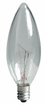 GE 75033 Ceiling Fan Bulb, 40 W, B10 Lamp, E12 Candelabra Lamp Base, 280 Lumens, 2500 K Color Temp, Pack of 5