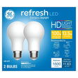 GE 93129808 LED Light Bulb, A19 Lamp, 100 W Equivalent, E26/24 Medium Lamp Base, Dimmable, White, Daylight Light