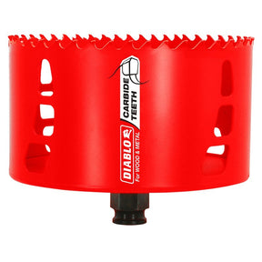 Diablo DHS4625CT Hole Saw, 4-5/8 in Dia, 2-3/8 in D Cutting, Carbide Cutting Edge