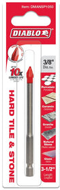 Diablo DMANSP1050 Drill Bit, 3/8 in Dia, 3-1/2 in OAL, Hex Shank
