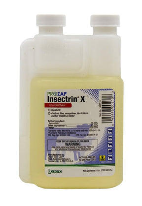 Prozap 1038510 Insectrin X Concentrate, Liquid, Yellow, Aromatic, 8 oz