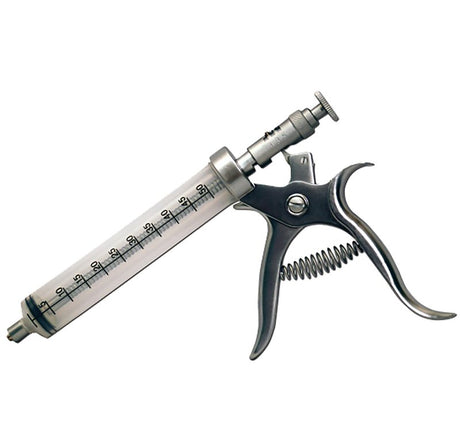 Neogen Pro-Shot II 1009 Syringe, 50 cc, Aluminum/Plastic