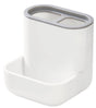 iDESIGN 28552 Toothbrush Holder, Plastic, Gray/White, Pack of 2