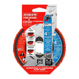 Diablo Steel Demon DCX045MEDX01F Angle Grinder, 4-1/2 in Dia, 7/8 in Arbor, 80 Grit, Medium