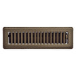 Imperial RG3653 Floor Register, 2-1/4 in L, 10 in W, Steel, Chocolate, Powder-Coated