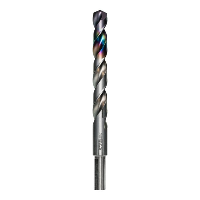 Diablo Metal Demon DMD12JP1 Drill Bit, 1/2 in Dia, 5.9 in OAL, Three-Flat Reduced Shank, Pack of 6