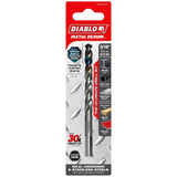 Diablo Metal Demon DMD516JP1 Drill Bit, 5/16 in Dia, 4.6 in OAL, Three-Flat Shank