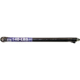 Prime-Line GD 12194 Extension Spring, 1-19/64 in OD, 25 in OAL, Carbon Steel, Galvanized, Loop End, 140 lb