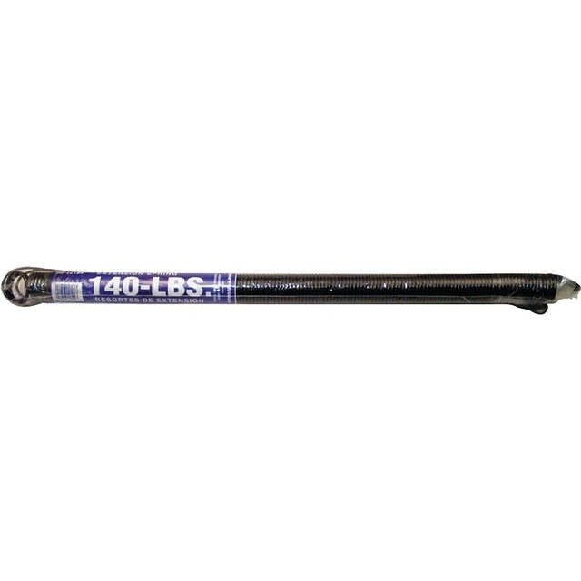 Prime-Line GD 12194 Extension Spring, 1-19/64 in OD, 25 in OAL, Carbon Steel, Galvanized, Loop End, 140 lb