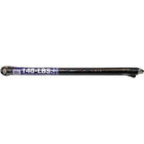 Prime-Line GD 12194 Extension Spring, 1-19/64 in OD, 25 in OAL, Carbon Steel, Galvanized, Loop End, 140 lb