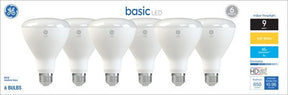 GE 46975 LED Light Bulb, Spot and Flood, BR30 Lamp, 65 W Equivalent, E26 Medium Screw-In Lamp Base, Yes, Frosted