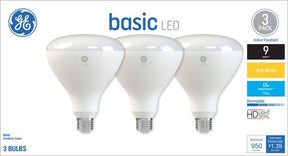 GE 46979 LED Light Bulb, Spot and Flood, BR40 Lamp, 65 W Equivalent, E26 Medium Screw-In Lamp Base, Yes, Frosted