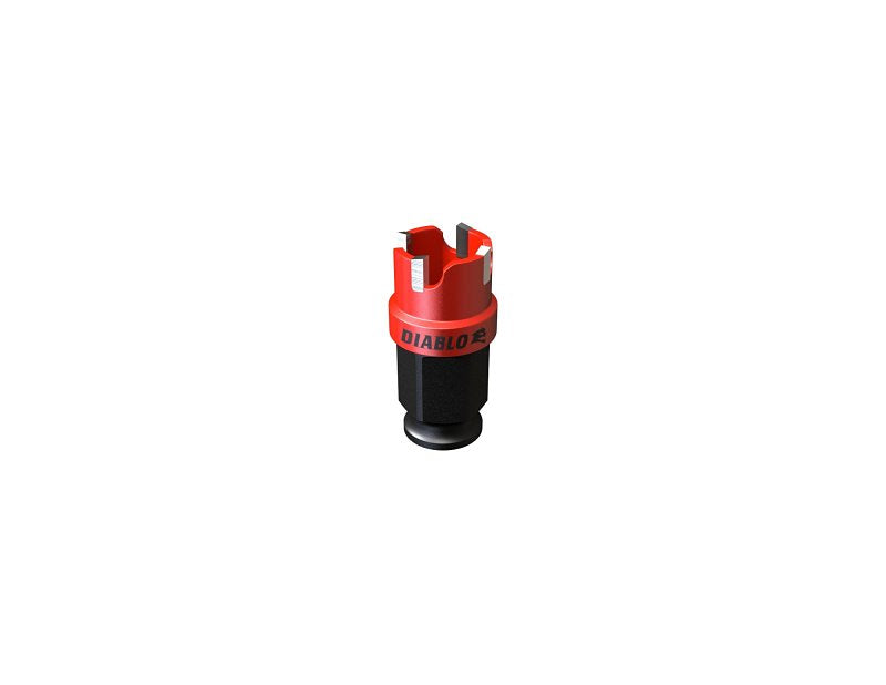 Diablo Steel Demon DHS0750CF Hole Cutter, 3/4 in Dia, Carbide Cutting Edge