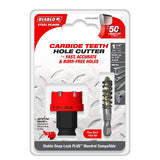 Diablo Steel Demon DHS1250CF Hole Cutter, 1-1/4 in Dia, Carbide Cutting Edge