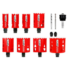 Diablo DHS13SPLCT Hole Saw Set, 13-Piece, Carbide