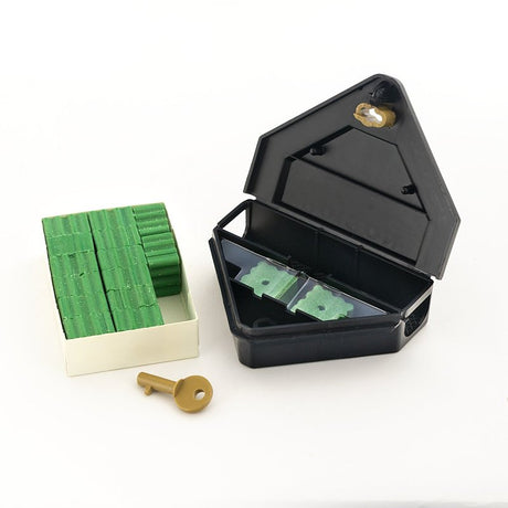 Gnavex 112880 Mouse Bait Station, Green