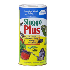 Monterey LG LG6575 Slug and Snail Killer, Pellet, 1 lb Can
