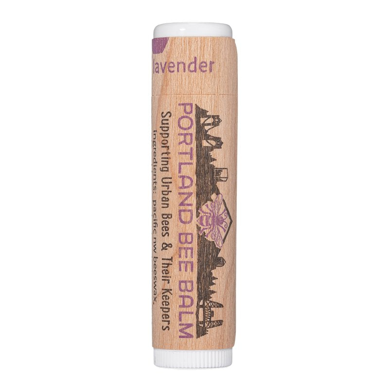 Portland Bee Balm 119 Lip Balm, Lavender, 9/PK, Pack of 24
