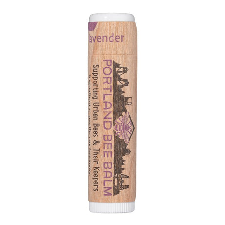 Portland Bee Balm 119 Lip Balm, Lavender, 9/PK, Pack of 24