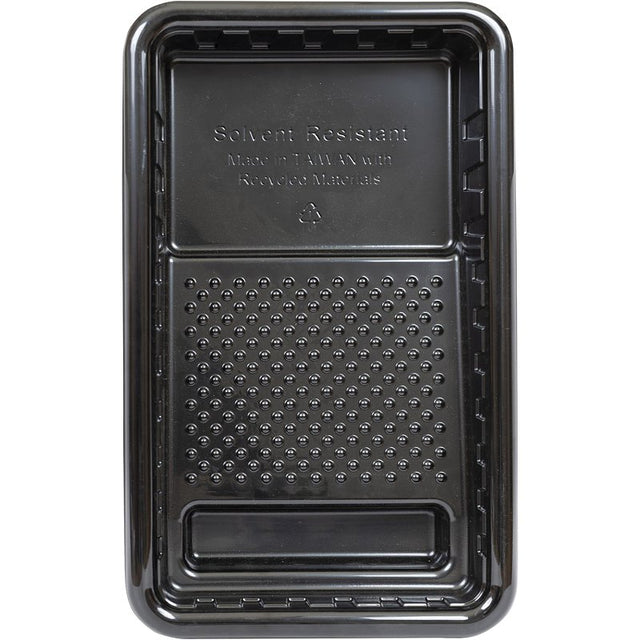 Linzer RM 007 Paint Roller Tray, 7 in W, Plastic, Black