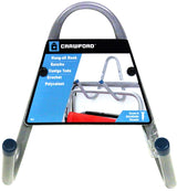 Crawford HA1 Storage Bracket, 40 lb, Wall, Steel, Gray, Zinc-Plated