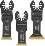 Imperial Blades IBOATV-3 Oscillating Blade, One-Size, Bi-Metal, 3/PK