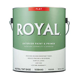 Royal Flat Tint Base Neutral Base Paint Exterior 1 gal, Pack of 4